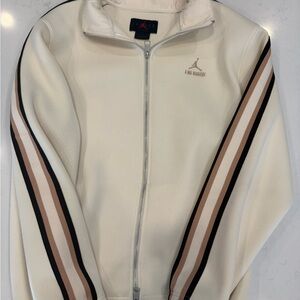A Ma Manière Cream Quarter-Zip Pullover